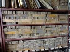 44 qm Stab-Parkett massiv Buche von 1934, gebraucht 41x7,5x2,3cm TOP