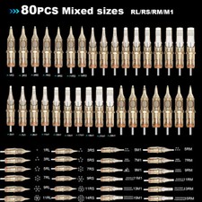 80pcs tattoo nadeln mix set - tattoo,