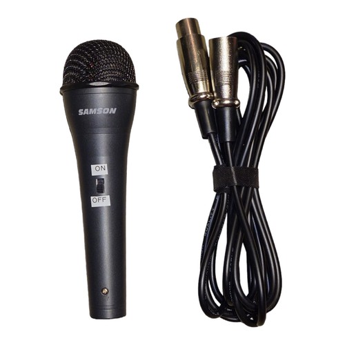 Mikrofon samson inkl xlr - inkl.,