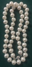 echte Perlenkette 46 cm