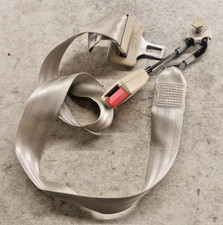 VW Golf 4 1J Beckengurt mit Gurtschloss Hellbeige 1J0857487C, 1J0857487D