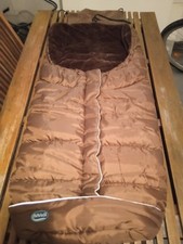 Thermo Fußsack flexibel zu öffnen