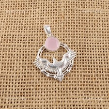 Sterlingsilber Rund Natürlich