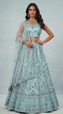 Lehenga Choli Blau Bollywood