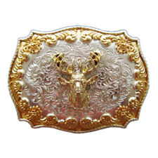 Edles Buckle mit Hirsch, Jagd