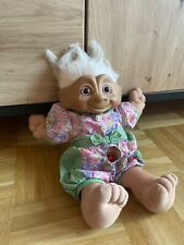 Die Zaubertrolle 1992 Sammler Puppe Troll Vintage Gross 35cm #6