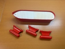 Lego Schiffsrumpf rot