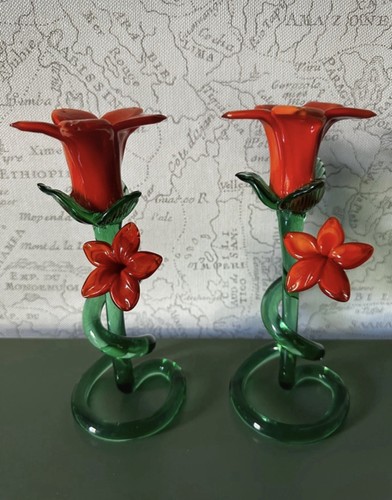 Kerzenständer aus - 2x,