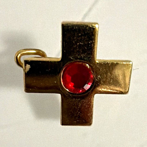 Kreuz anstecker pin - kreuz,
