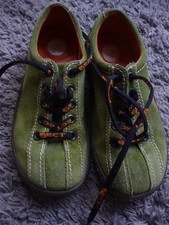 eject sehr bequeme LederSchuhe grün Gr.37 guter Zustand