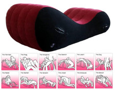 Sex Aufblasbare Kissen Stuhl Sofa Möbel Manschette Lendenkissen LiebePosition DE