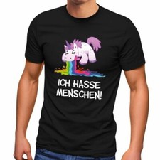 Herren T-Shirt Spruch Ich