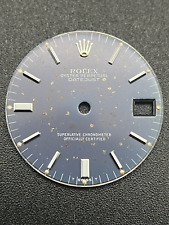 ROLEX ZIFFERBLATT DIAL MEDIUM BLAU STARDUST CADRAN DATEJUST OYSTER PERPETUAL