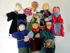 7 alte HANDPUPPEN / KASPERLEPUPPEN | Material: Ton Gips? | Zustand Gebraucht