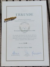 VEB Carl Zeiss Jena Goldene