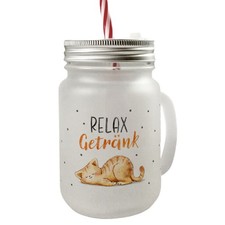 Relax Getränk Mason Jar