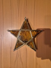 Glasstern zum Hängen mit