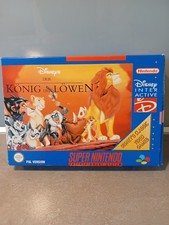 Super Nintendo - Der König der Löwen - OVP - Spielanleitung -