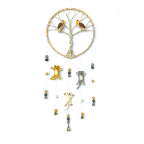 Baby mobile aus filz - baby-mobile,