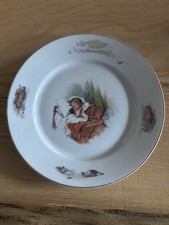 50er 60er Jahre Kinderteller Märchenteller   20,5 cm.