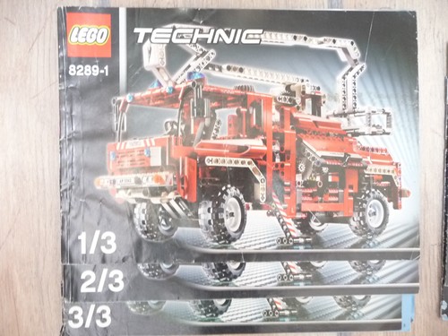 Lego technic 8289 feuerwehr - lego,