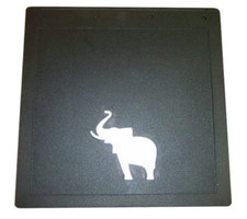 Schmutzfänger Schmutzlappen Spritzschutz für Schmitz Anhänger Trailer LKW 40x40