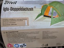 Iglu Doppeldachzelt für 3