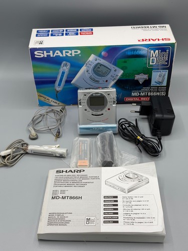 Sharp minidisc recorder - md,