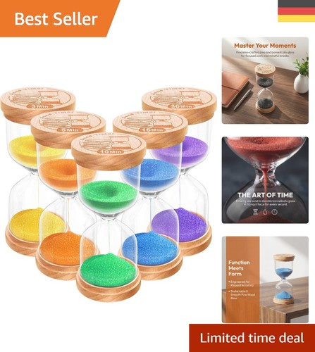 Buntes kinder sanduhren set - kinder,