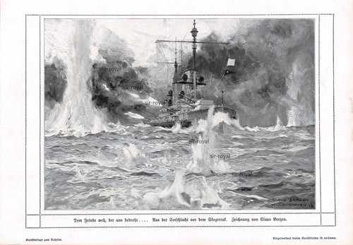 Seeschlacht skagerrak - seeschlacht, im