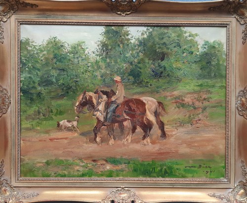 Otto dill ölgemälde - dill, auf