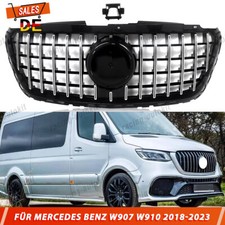 Passt für Mercedes Sprinter W907 2018-23 Kühlergrill Chrom GT Panamericana Grill