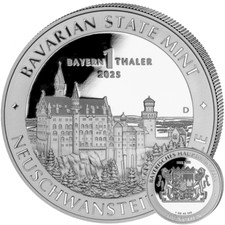 1 Unze Silber Bayern Thaler