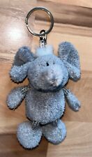 Nici Vintage Schlüsselanhänger Bean Bag Elefant, grau, ca. 10 cm