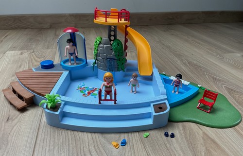 Playmobil picine mit rutsche - picine,