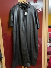 Kleid, Lederoptik, Weiches