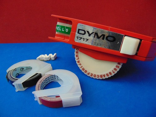Rare dymo 1717 label maker - rare,