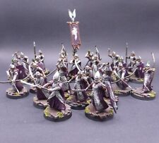 24 x Galadhrim Warriors MESBG LOTR Games Workshop Fantasy 28mm bemalt