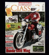 Motorrad Classic 1.1996, Honda GL 1000, Miele 98, DKW ZSW 500, Yamaha XS 500