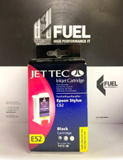 JetTec Tintenpatrone E52 - Epson Stylus C62 schwarz