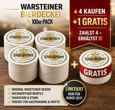 Warsteiner Bierdeckel 100er