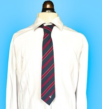 British Airways Concorde Krawatte von Alec Brook Vintage Krone in C Logo an Bord Artikel