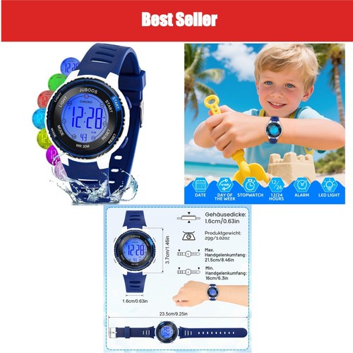 Juboos kinder digitaluhr led - juboos,