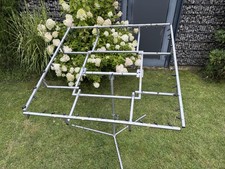 Seidenmal-Spannrahmen Metall 125x125 cm Höhe 151 cm