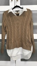 Pullover mit eingenähtem - mit,