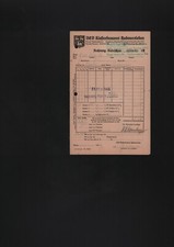 HADMERSLEBEN, Rechnung 1955, VEB Kloster-Brauerei