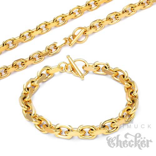 Set ankerkette armband - set,