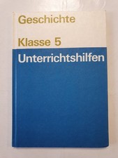 Unterrichtshilfen Geschichte Klasse 5 DDR Lehrbuch 1988