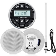 Marine Stereo Bluetooth Wasserdichtes Radio + Wasserdichte Lautsprecher+Antenne
