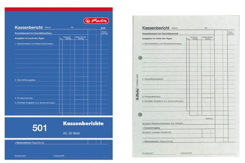 Herlitz kassenberichte nr - herlitz,